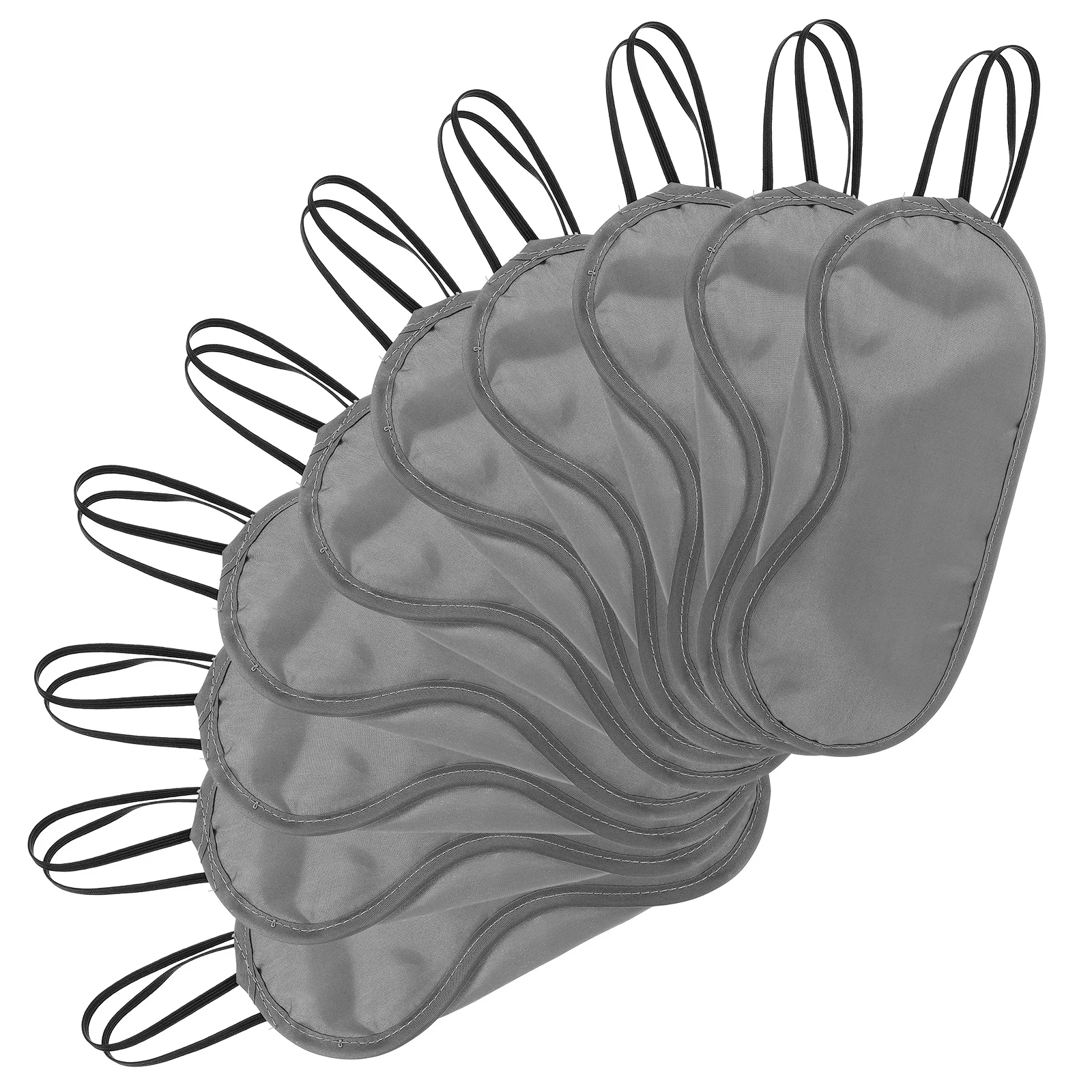 

10Pcs Sleeping Eye Mask Eye Cover Soft Elastic Blindfold for Travel Nap Home Office Relaxation Blindfolds for Party Games