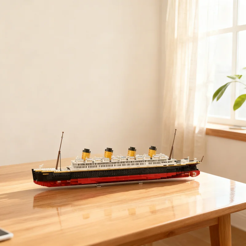 

3441pcs MOC RMS Olympic Creator Model Building Blocks Construction Christmas Gifts Toy Creative DIY Idea Assemble Architecture