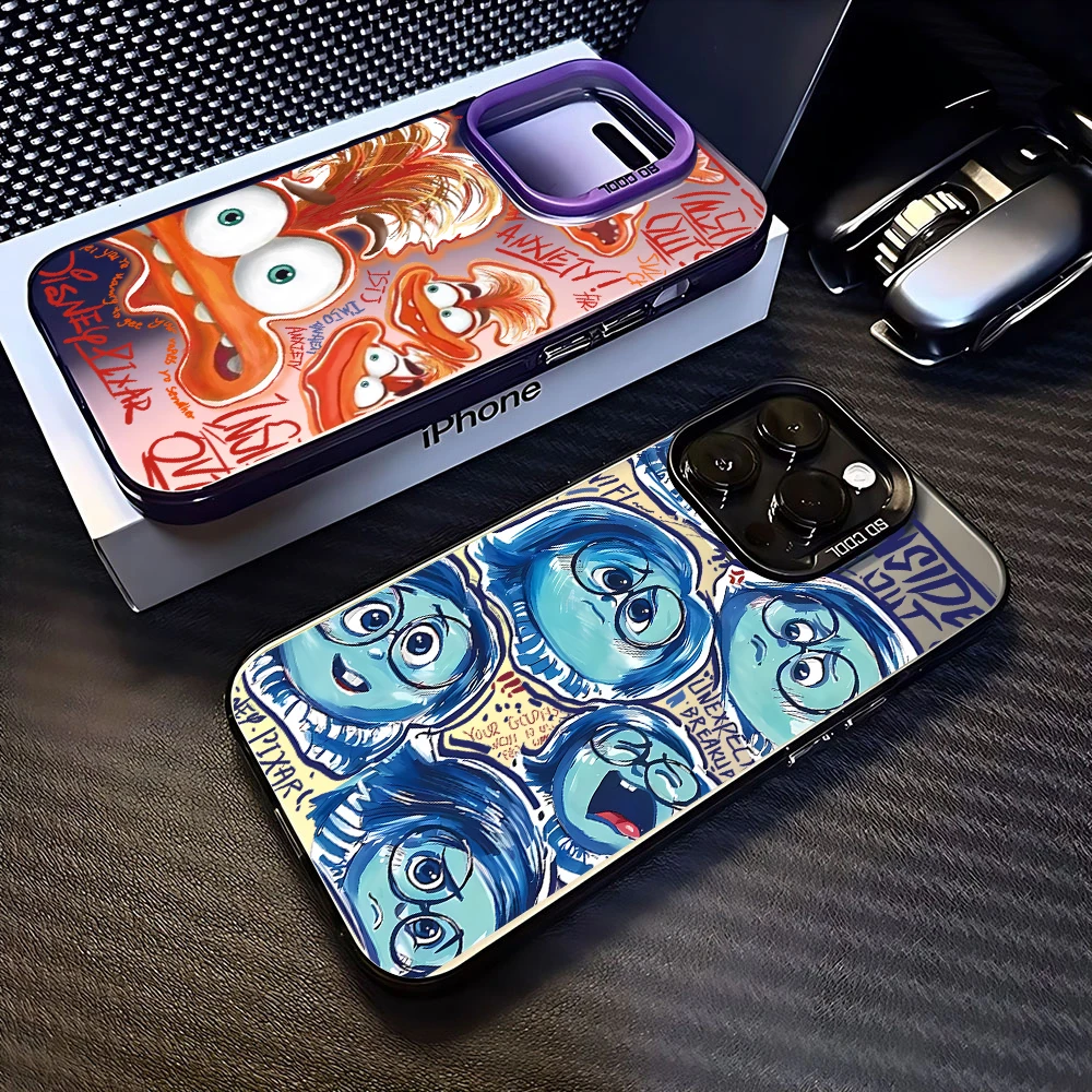 Anime Inside Out Phone Case for Infinix Hot 8 9 10 12 20 30 30i Play Smart 5 6 7 8 Plus Spark 20 10 Pro Shockproof Back Cover