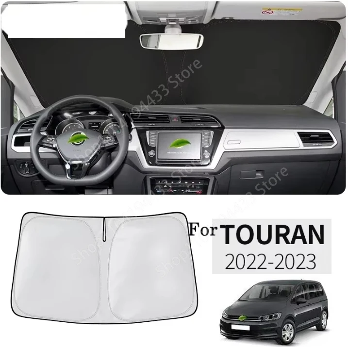 

Солнцезащитный козырек на переднее окно, нано-изоляционный солнцезащитный козырек на лобовое стекло, аксессуары для салона автомобиля для VW Volkswagen Touran 5T1 2016-2023