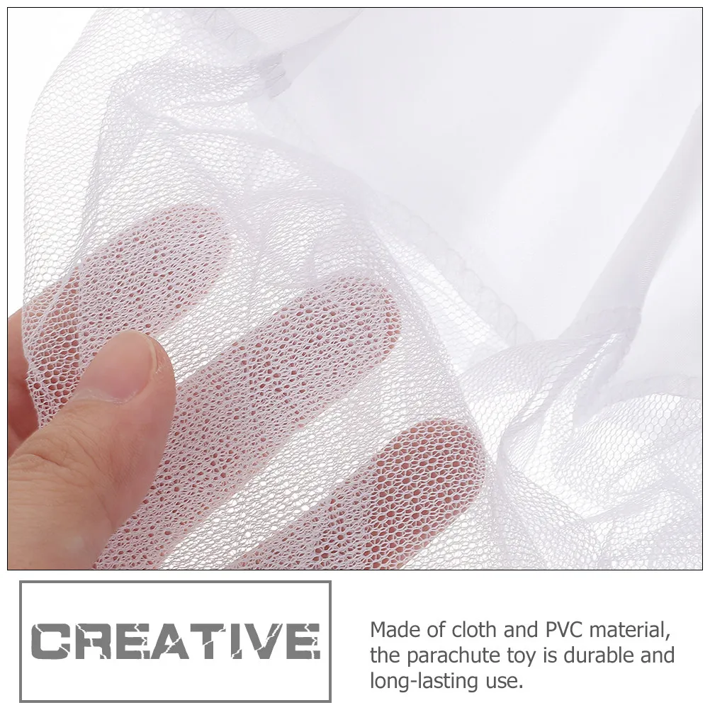 Conjunto de 3 Peças de Paraquedas Colorido para Lançamento Manual, Diversão ao Ar Livre, Jogo Educativo para Crianças, Presente para Atividades ao Ar Livre