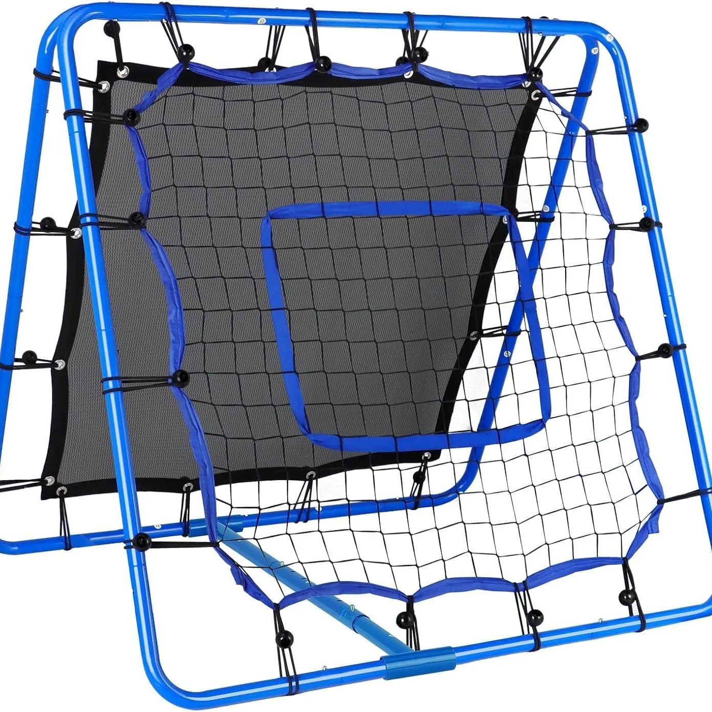 1 Attrezzatura da allenamento per rete da rimbalzo per calcio con angolo di commutazione rapida per calcio, pallavolo, baseball, lacrosse, softball, controllo 2025