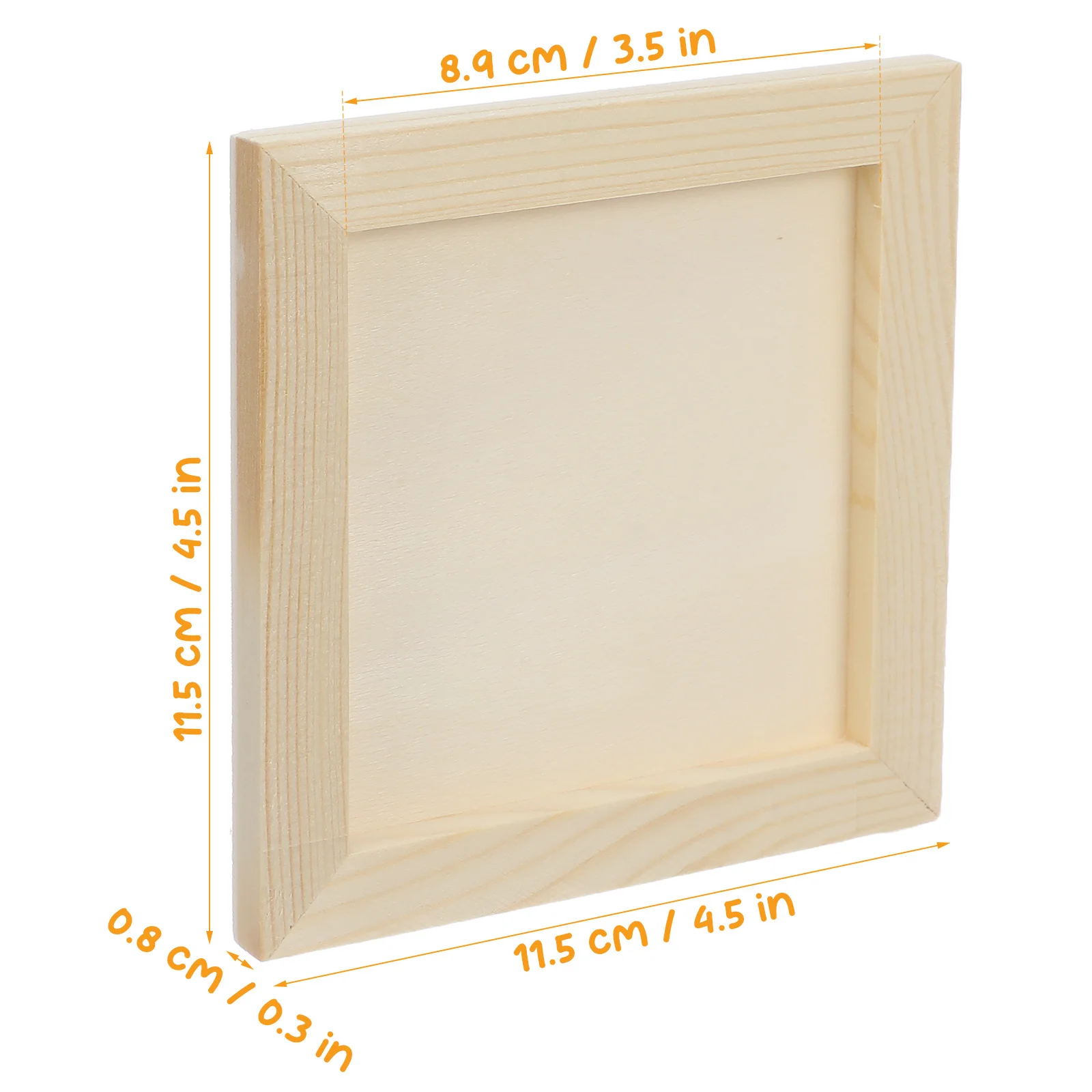 6 قطعة إطارات صور خشبية ثلاثية الأبعاد الطين لتقوم بها بنفسك إطار اللوحة النشاط مجموعة نسيج الخشب الطبيعي حامل صور ديكور المنزل