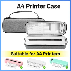 Storage Box Hard Case for M832 M834 M835 Mini A4 Printer Large Capacity EVA Box Carrying Protective Case Portable for Travelling