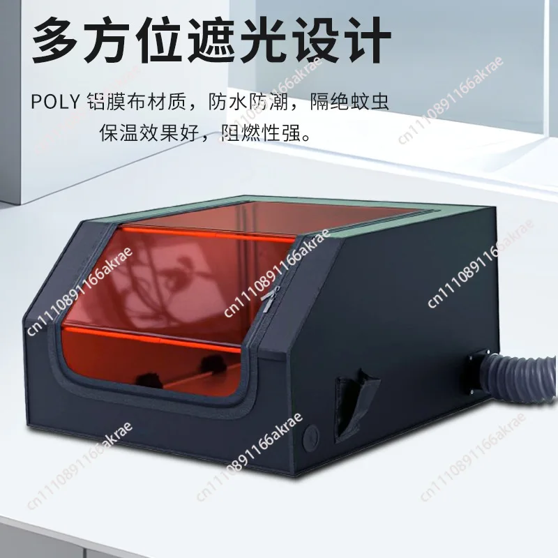 for Protective Cover Engraver Enclosure with Vent Eye Protection Fireproof Dustproof Noise Reduction Box