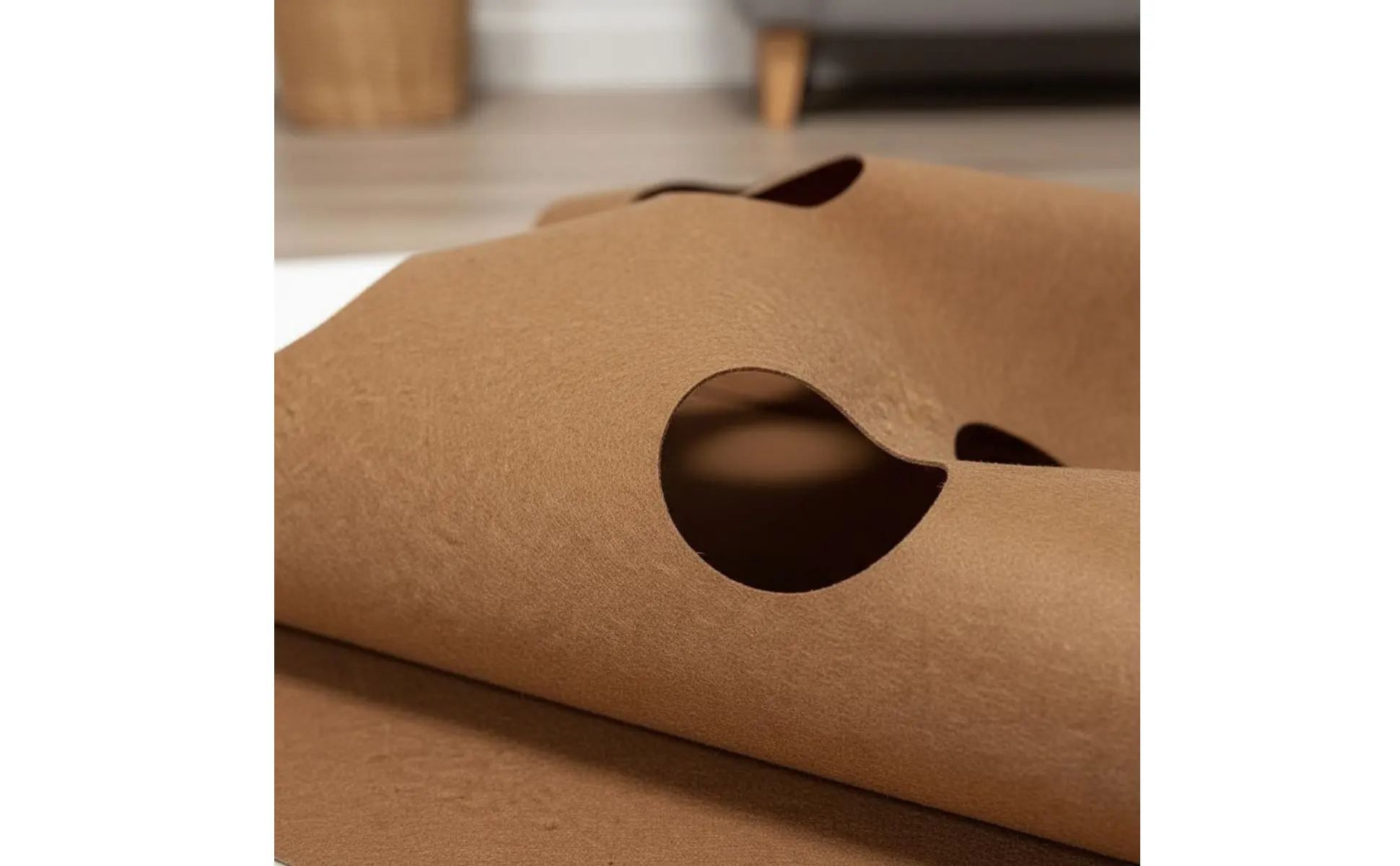 Felt Cat Maze Agility Training Cat Tunnel Mat Pet Supply Gnaw Resistant for Kittens, Indoor