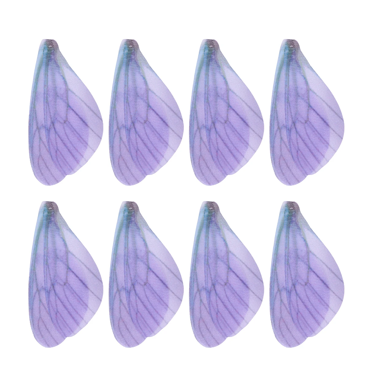 

20pcs Artificial Dragonfly Wing Accessories for Earrings Decor Handmade Supplies Jewelry Parts Fake Wing Decors