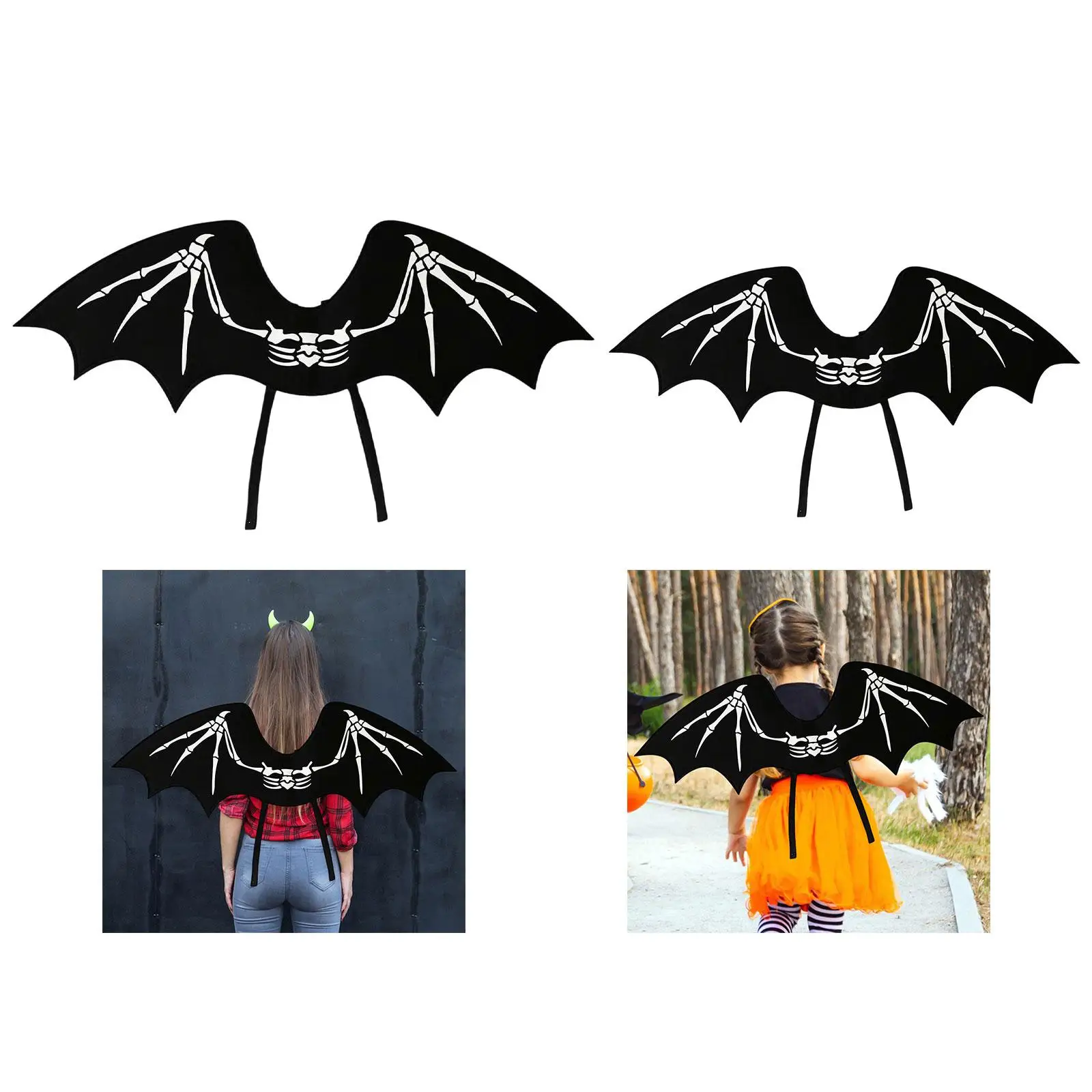 Halloween Fancy Dress Gift Lightweight Wing Costume for Carnival Stage