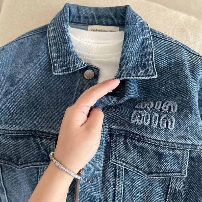 Children Clothing Denim Jacket Casual Solid Baby Girl Top Girls Coat Boys Clothes Toddler Jacket Boy Kids Jackets for Girls 2024