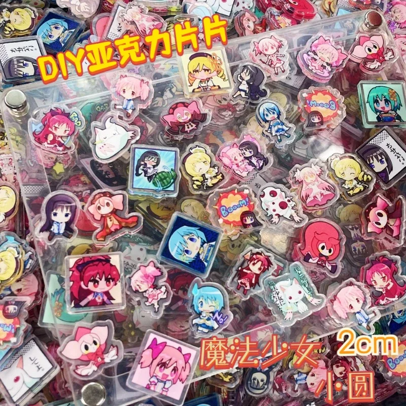 Cartoon Anime acrylic patch Naruto Jujutsu Kaisen SPY FAMILY SLAM DUNK cute Hatsune Miku 2cm handmade DIY accessories wholesale
