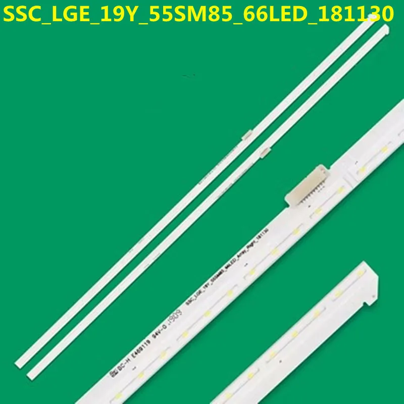 LED 스트립 램프 66 개, 메가 MEK64586501, 55SM8100PCB, 55SM8200PLA, 55SM8600 NC550EQG-AAHH1, 602mm