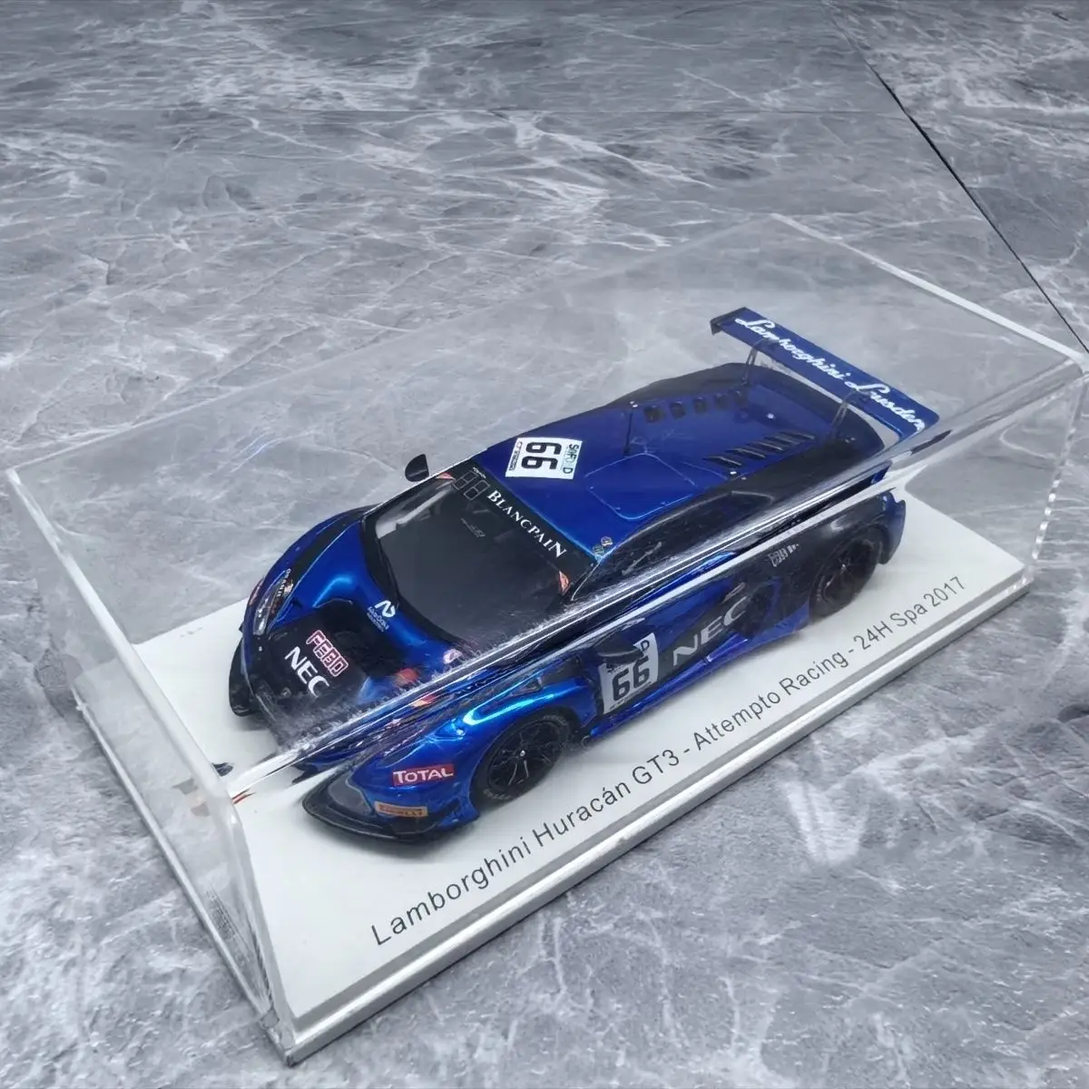 Spark 1/43 Lamborghini Huracan GT3 Attempto 2017 Resin Car Model