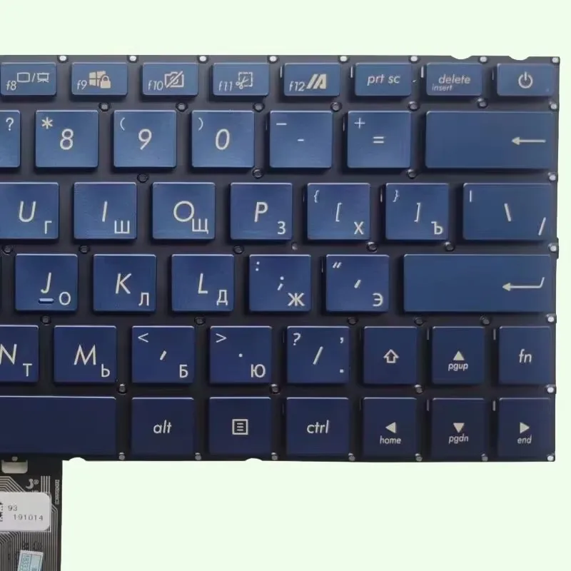 

Keyboard For ASUS ZenBook 15 UX334UA UX334A UX334FAC UX334FA with backlit Russian Blue/silver