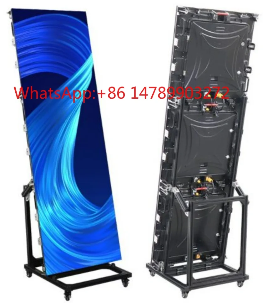 

Small Pitch Portable LED Signage Indoor Advertising WiFi Digital Display Panel