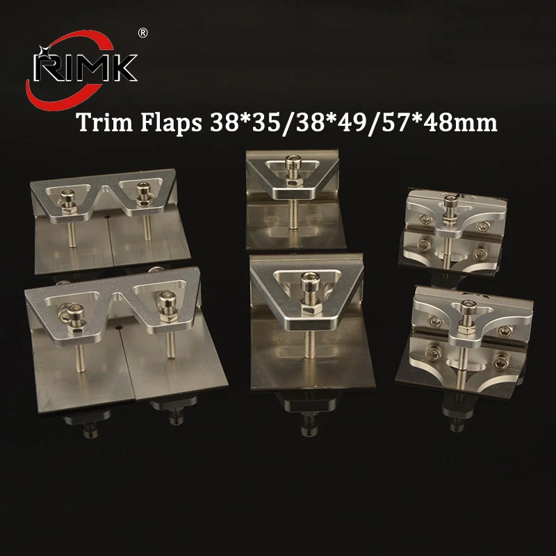 

RC Boat Aluminum & Steel Trim Flaps 38x35mm/38x49mm/57x48mm for Electric RC Model Boat Accessories