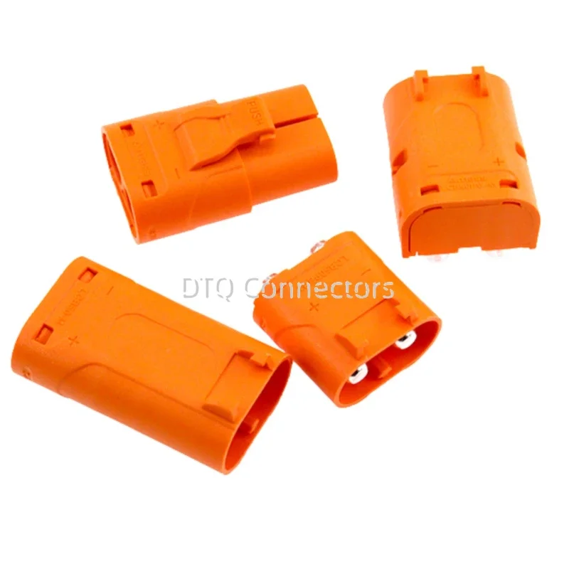 LCB50 male and female plug compression type lithium battery aircraft model connector horizontal vertical solder plate LCB50PB/PW
