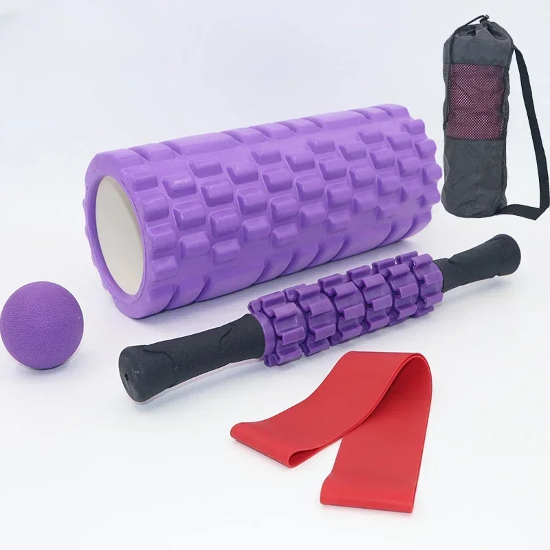 Yoga Column Gym Fitness Foam Roller Pilates Yoga Exercise Back Muscle Massage Roller Soft Yoga Block Muscle roller Drop Shipping