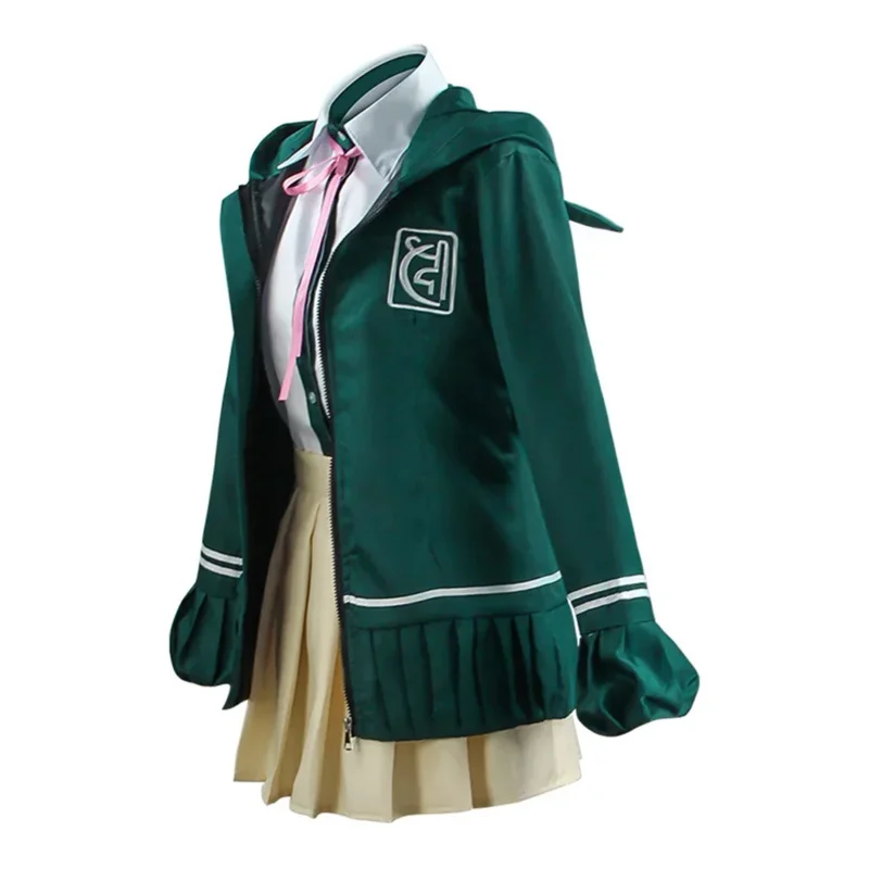Game Danganronpa V3 Nanami ChiaKi Cosplay Costume Wig Sets Game For Woman Man Party Clothes