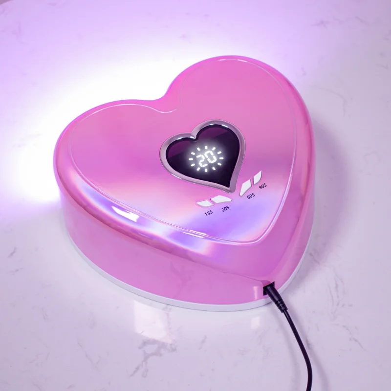 Imagem -05 - sem Fio uv Gel Nail Dryer Led Lâmpada Recarregável sem Fio 35000 Nail Art Drill Tool Kit Conjunto Acrílico Nail Drill Lamp Set Rosa