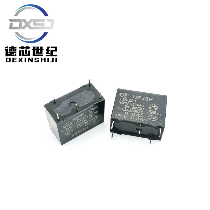 Hongfa Relay JZC/HF33F HF32F-005 012 024-HS3 ZS3 HF32F-G HS VDC