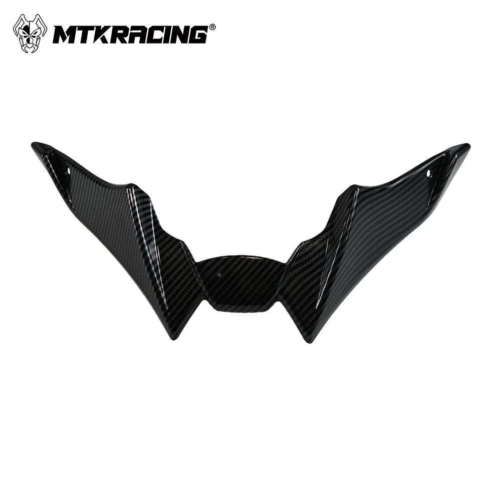 MTKRACING-Déflecteur pour YAMAHA MT-09 2021-2024 MT09 Ailettes de Carénage Avant Aérodynamique Wing Shell Cover Protection Guards Kit