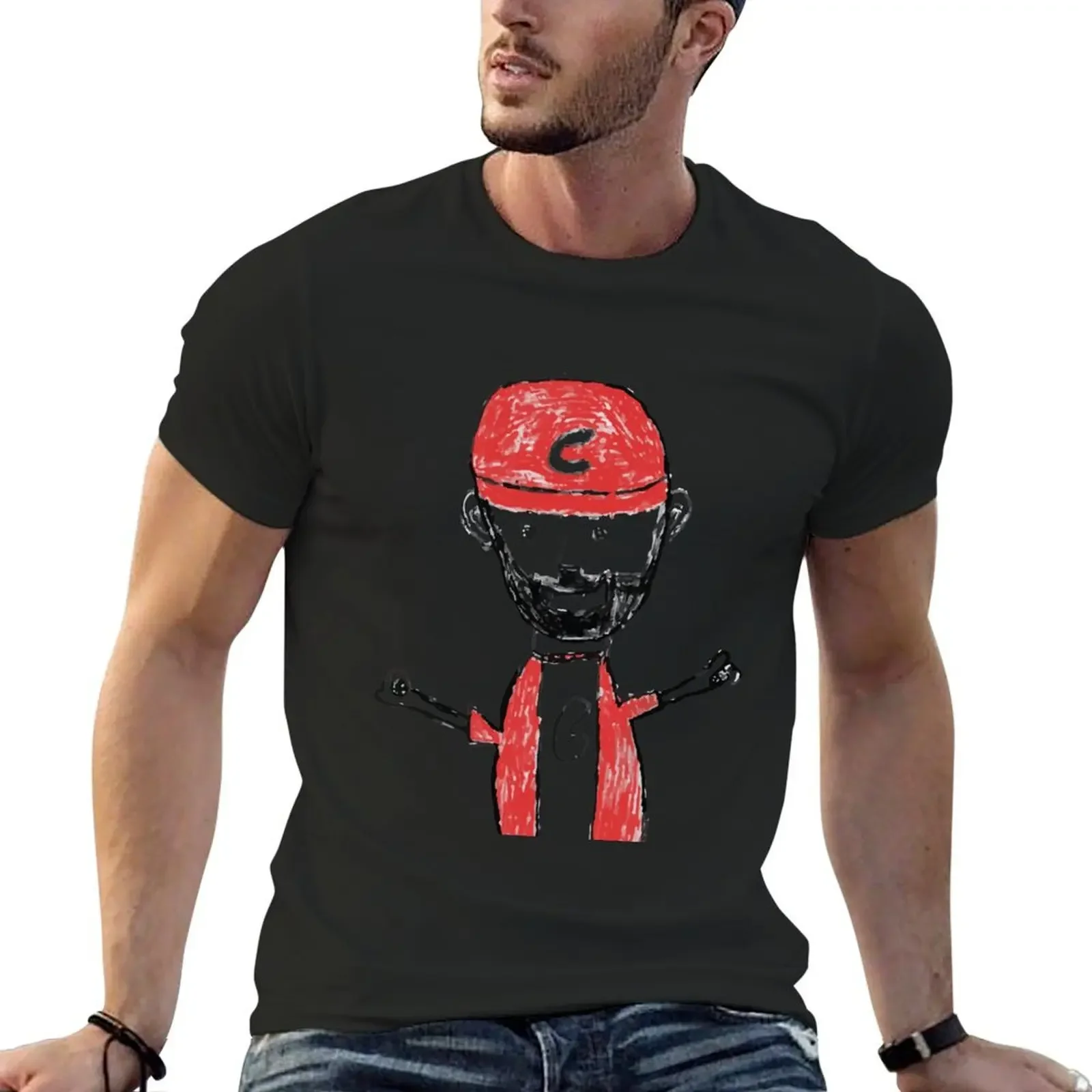 NICK CASTELLANOS ILLUSTRATION - LIAM CASTELLANOS T-Shirt new edition shirts graphic mens fashion