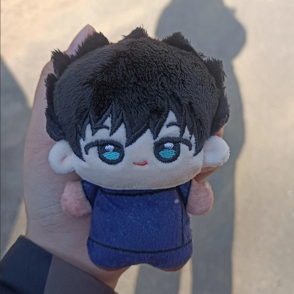 

10cm Anime Fushiguro Megumi Plushie Pendants Cosplay Cotton Stuffed Plush Doll Toys Keychain Figures Birthday Xmas Gift