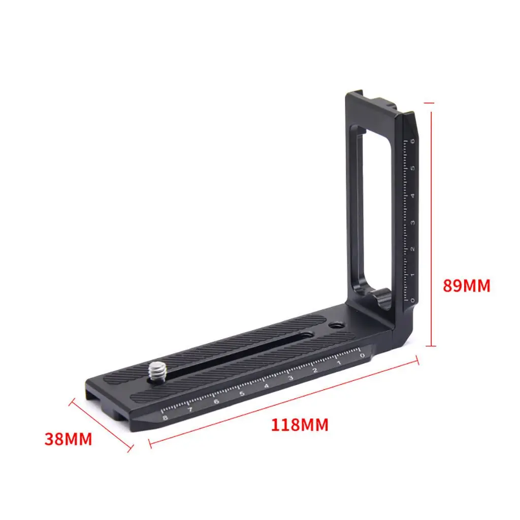 L Bracket Vertical Shooting Plate for DJI Ronin RS2 RSC2 RS3 Handheld Gimbal Stabilizer Mount Accessories Quick Release Plate