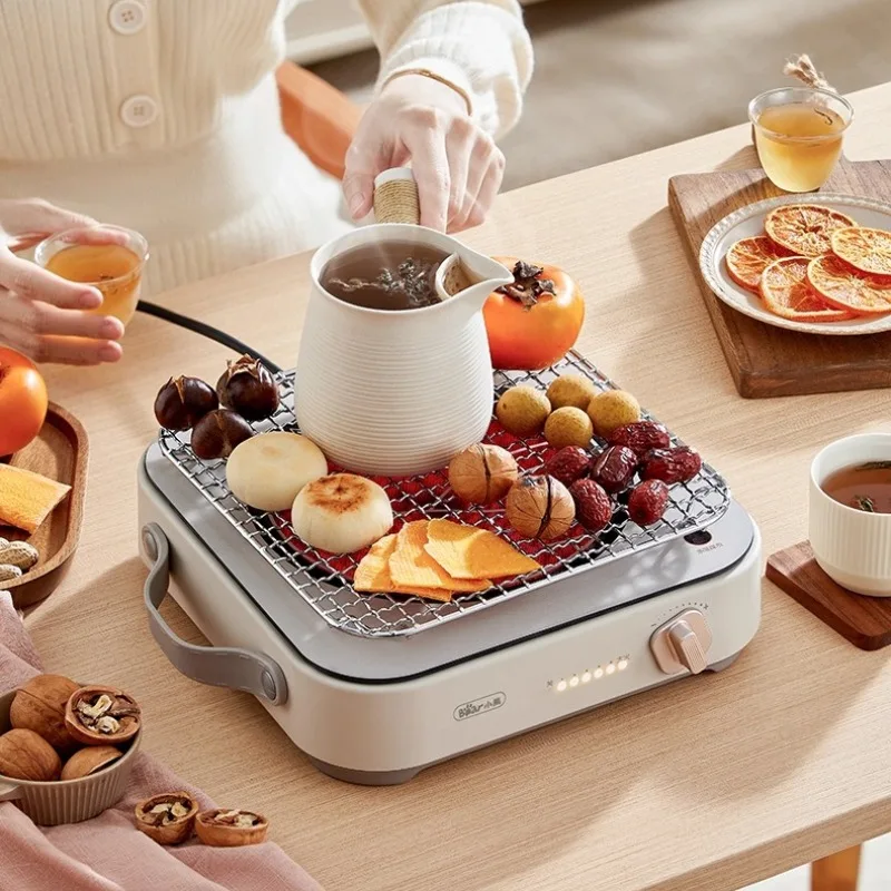 Electric Tea & Cooking Stove - High-Power Induction Cooktop with Boiling Tea Set & Hot Pot Function Electric Baking Trays