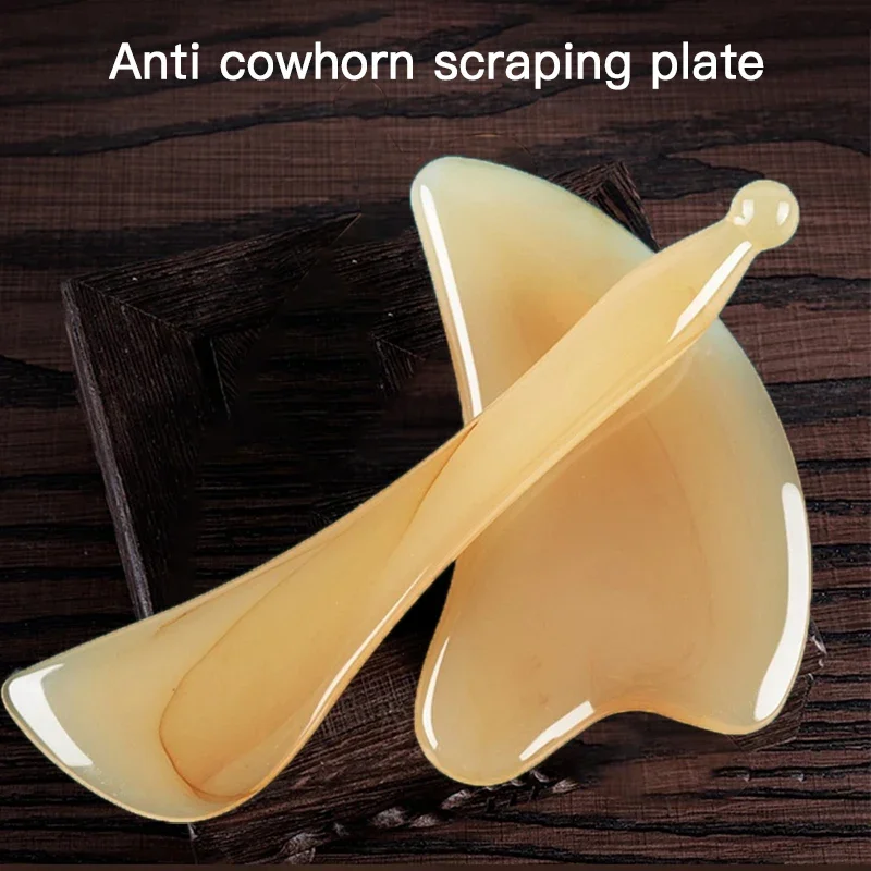 

2pcs Horn Like Scraping Board Special for Face Beauty Stick Multifunctional Massageador Plate Massage Instrument Beauty Health