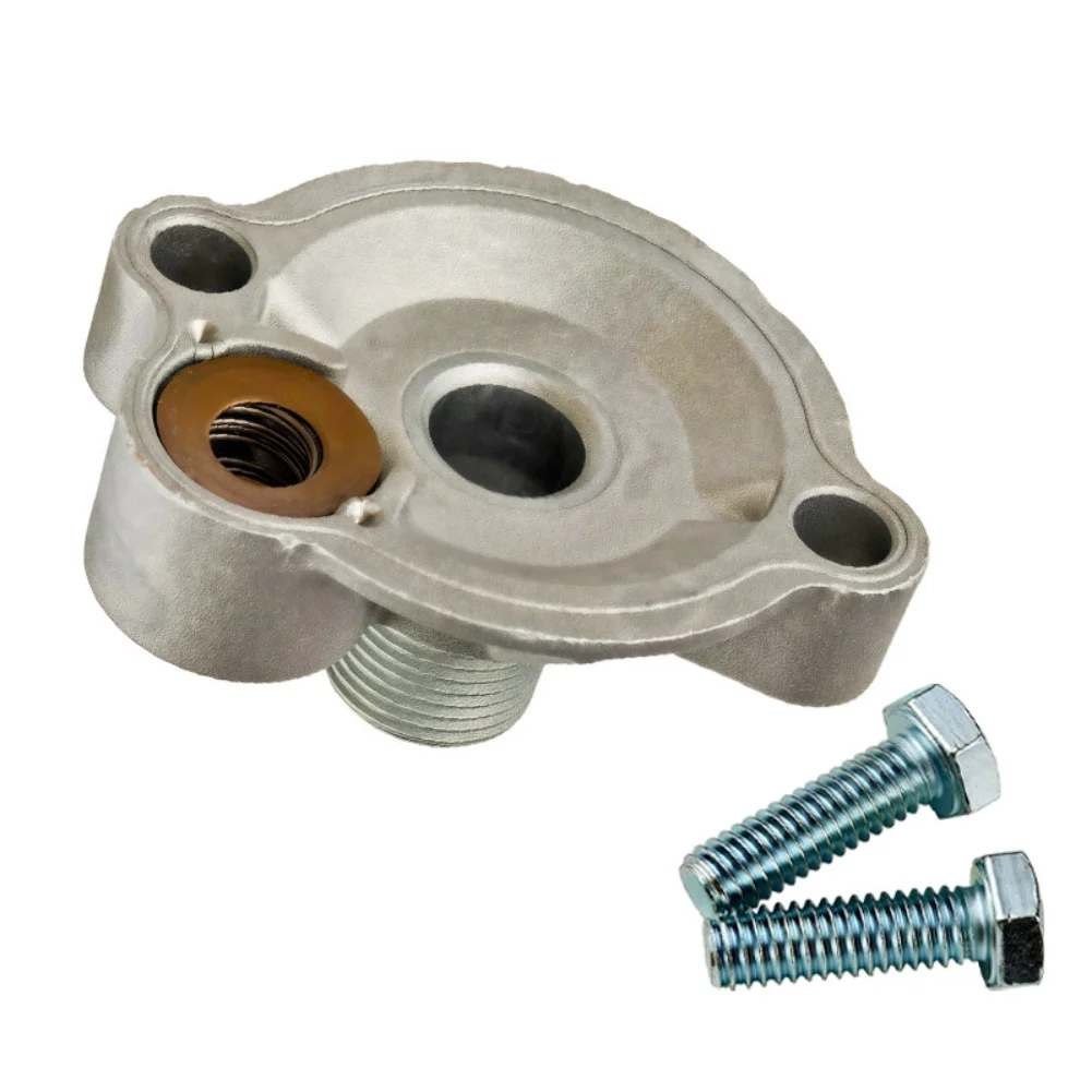 839049 Oil Filter Adapter for Small Block For Chevy 305 327 350 383 400 Designed for Spin On Oil Filter Use Since 1968