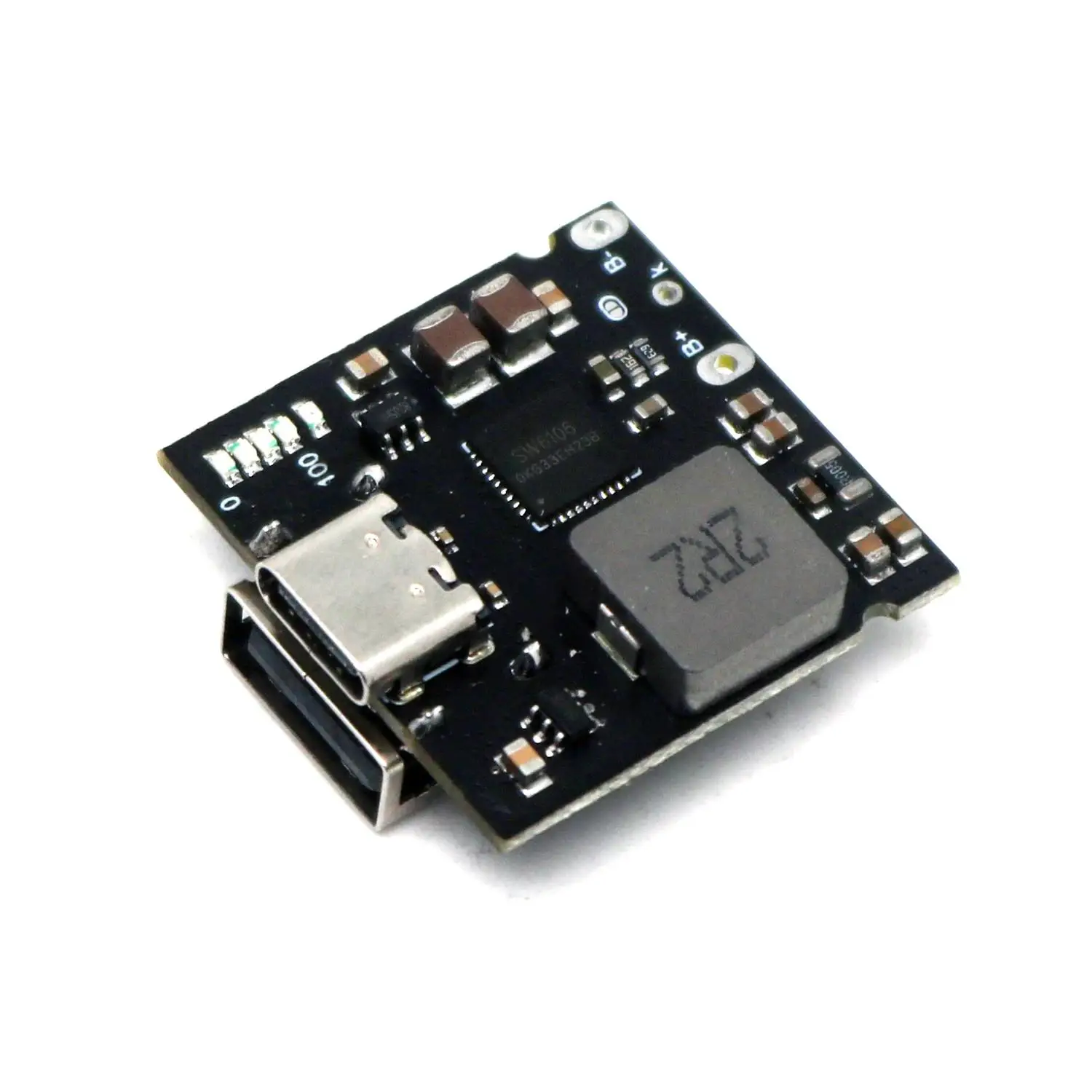 SW6106 18W PD3.0 Fast Charge Module | 4A 1S Li-ion Charge/Discharge Board | 3.7v-4.2V Lithium Battery USB-C Power Bank