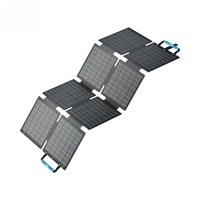 BLUETTI 50W 60W Ultra-Light Solar Charger | Compact Foldable Design (3.1 Lbs) For Backpackers Overlanding & Solar Generator Kits