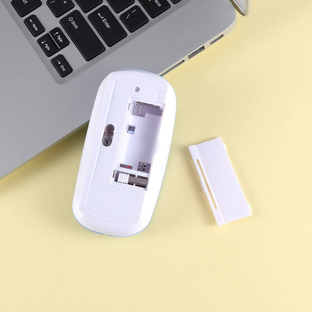 Wireless Mini Mouse Ultra-Thin 2.4g Cordless Ergonomic Design for Pc Laptop Notebook Tablets Gaming Computer Laptop