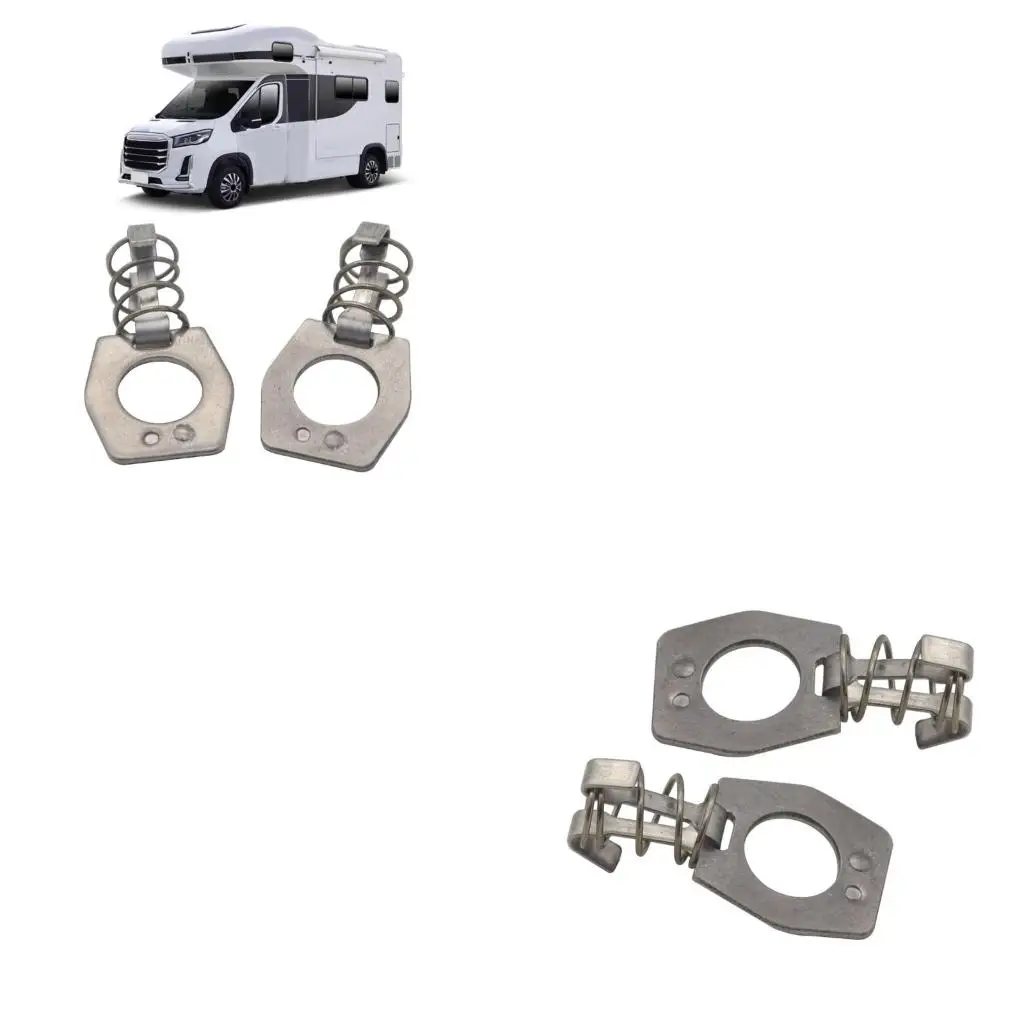 

Hot Water Heater Cover Lock Metal Door Fastener Compatible for Cupboards RVs Trailer Accessorie 2-Piece