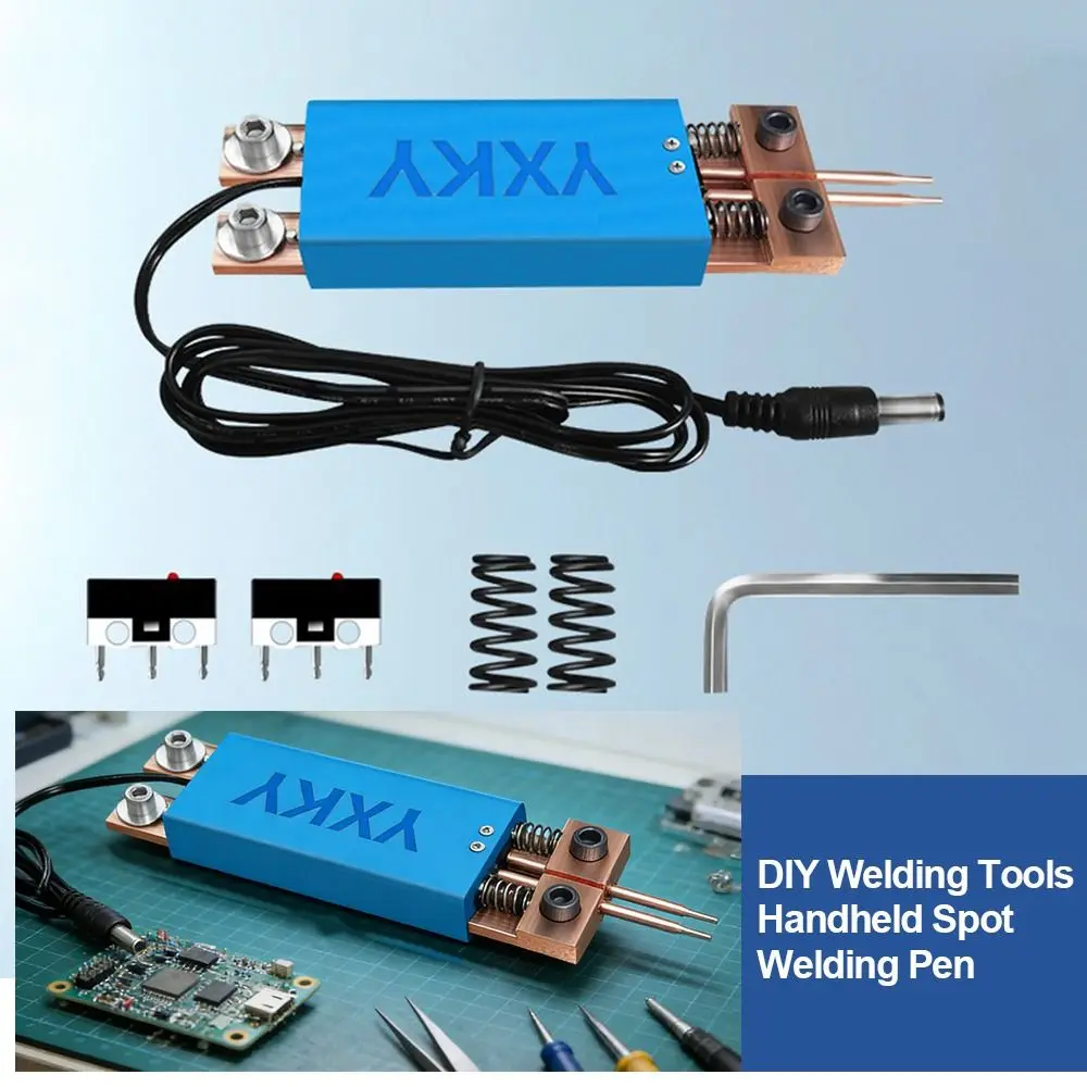 

Metal Spot Welding Pen Durable Construction Auto-Trigger Integrated Spot Welder Precision Mini Spot Welder Home Workshop