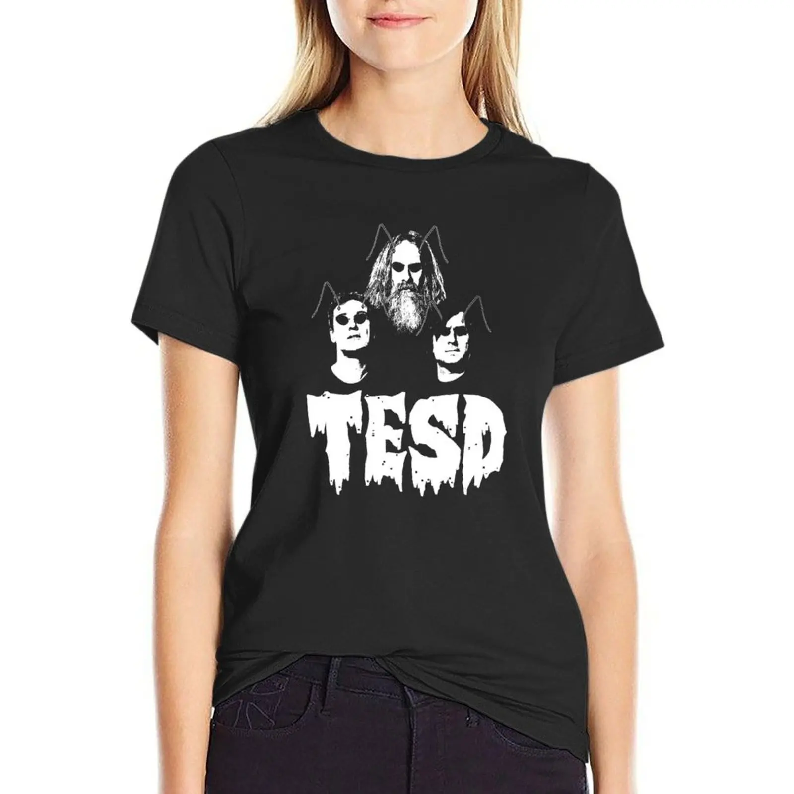 

Tell _Em Steve Dave! Ant Overloards T-Shirt summer tops blanks new edition Short sleeve tee fashion woman blouse 2025