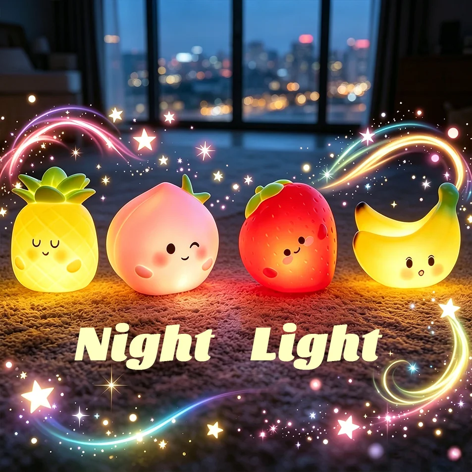 Lighting Home Decor Products - مصباح ليلي جديد على شكل فواكه