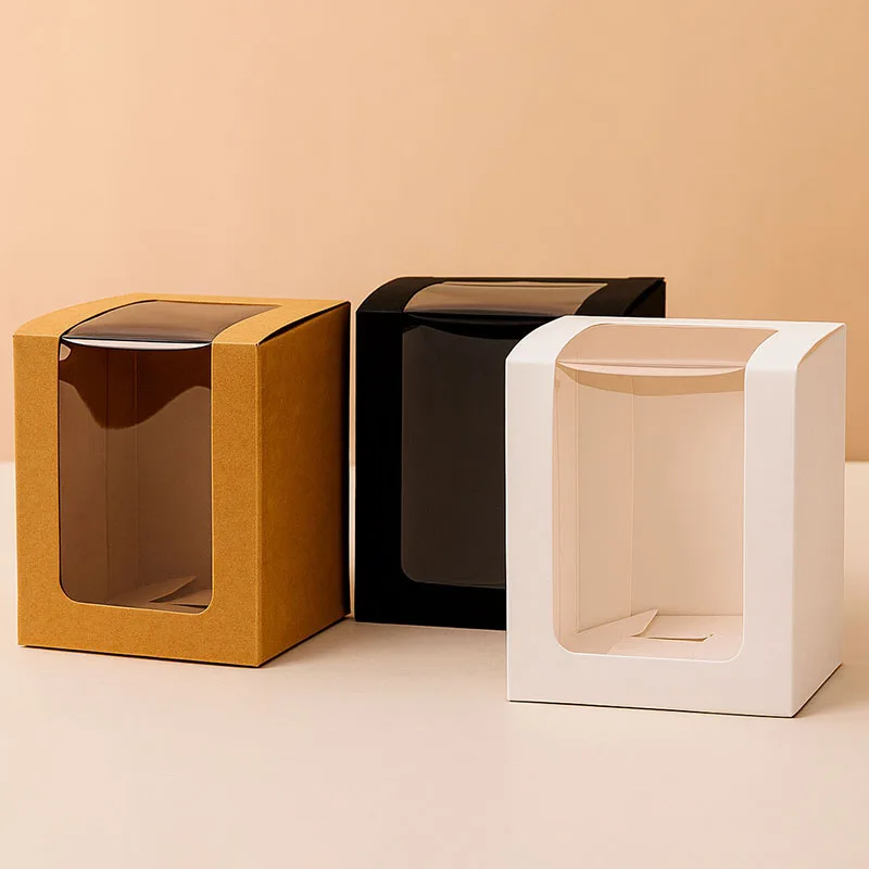 10/20 Stück transparente Geschenkverpackungsbox, Aromatherapie-Box, geeignet für Partys, Hochzeiten, Geburtstage und alle anderen Anlässe – Detail 4