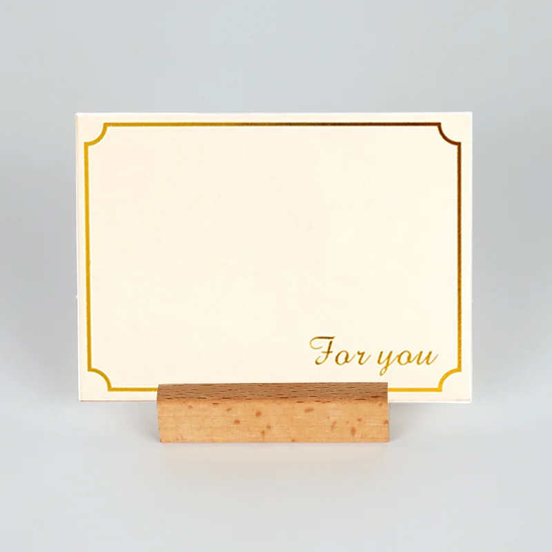 Cream Metallic Gold Border Envelopes – Versatile Stationery Set (5/10/20/40 Count) for Greeting Cards & Special Occasions TMZ