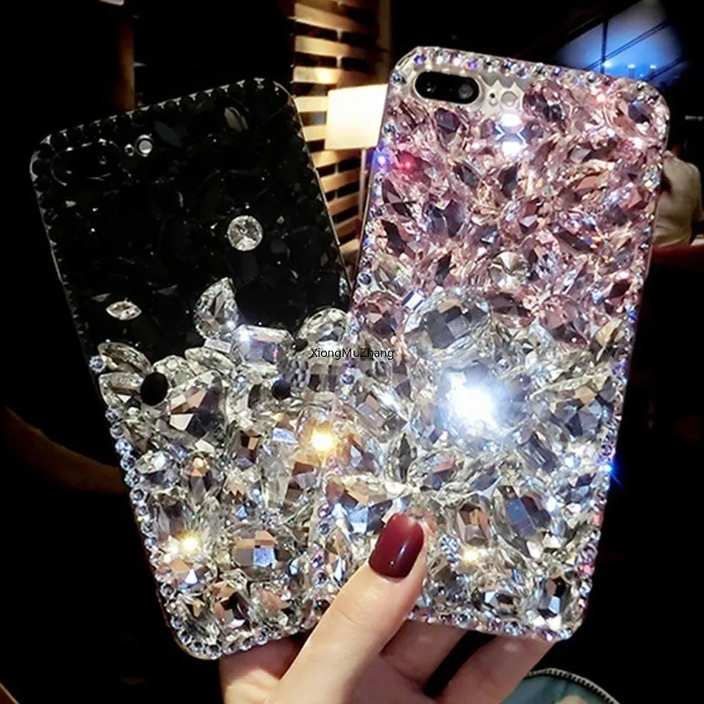 Fashion Crystal Diamond Cover for OPPO Realme 12 11 10 Pro Plus 12 Plus 11Pro 10Pro 9Pro 9i 8i 8S 8Pro 7i 6i 7 6 Pro Custom Case