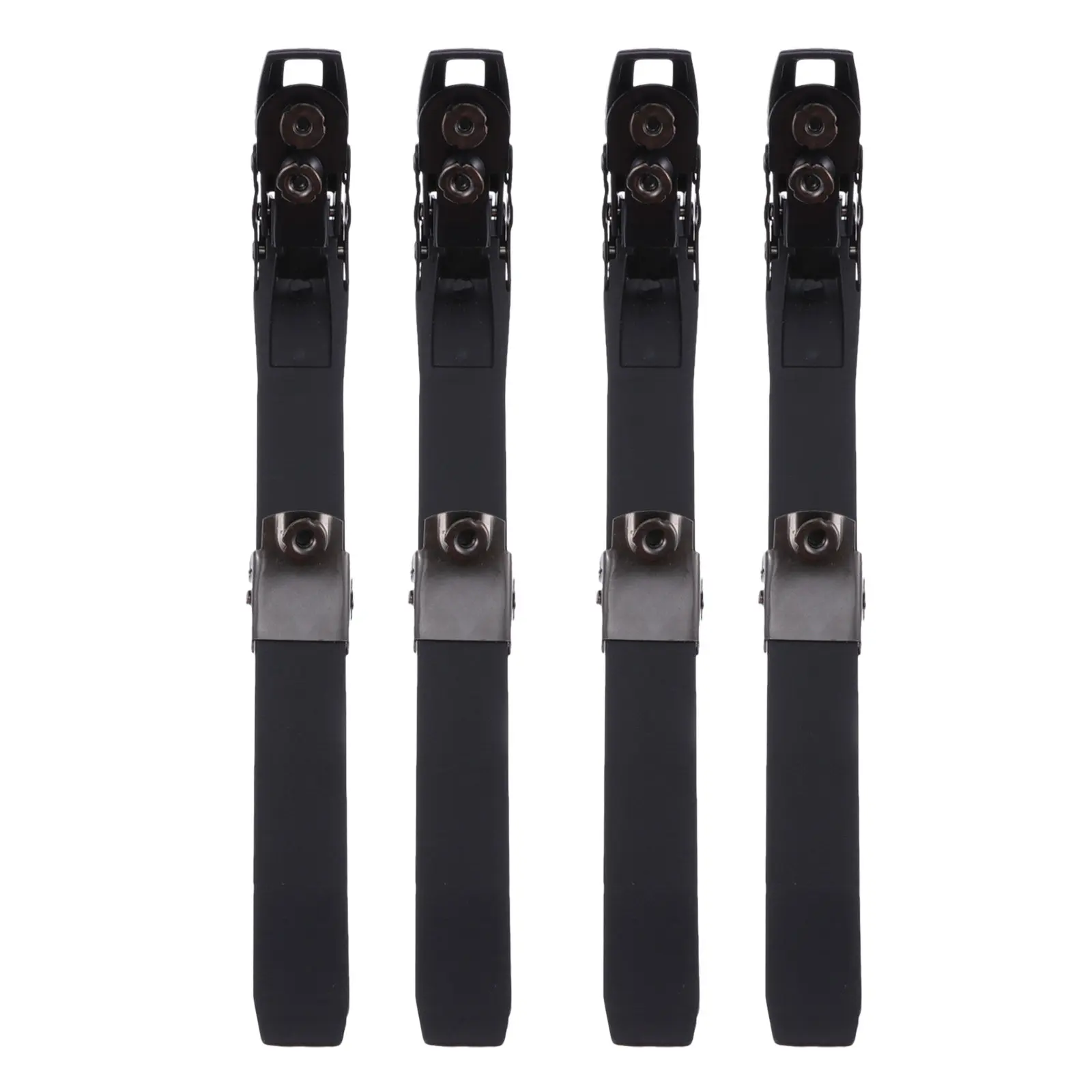 

4Pcs Adjustable Inline Skate Strap Replacement with Heavy Duty Buckle Binding Straps for Roller Skates Professional Skate