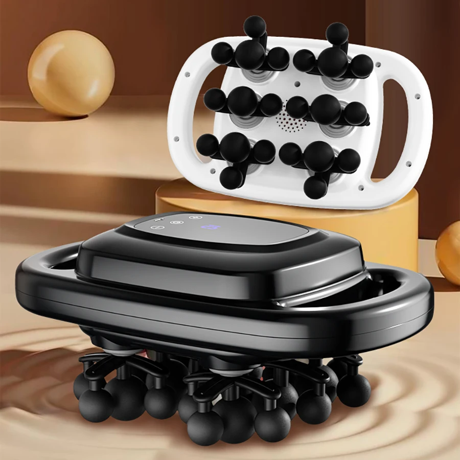 

Перезаряжаемый USB-пистолет для фасции с 22 головками, 9 уровней силы, 9 режимов, выберите массажер, подходящий для массажных потребностей оптом.