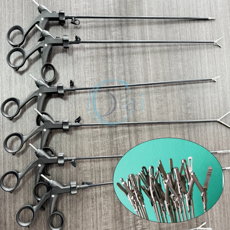 Laparoscopic Grasping Forceps 5*360mm,Y807.03B 5*360mm