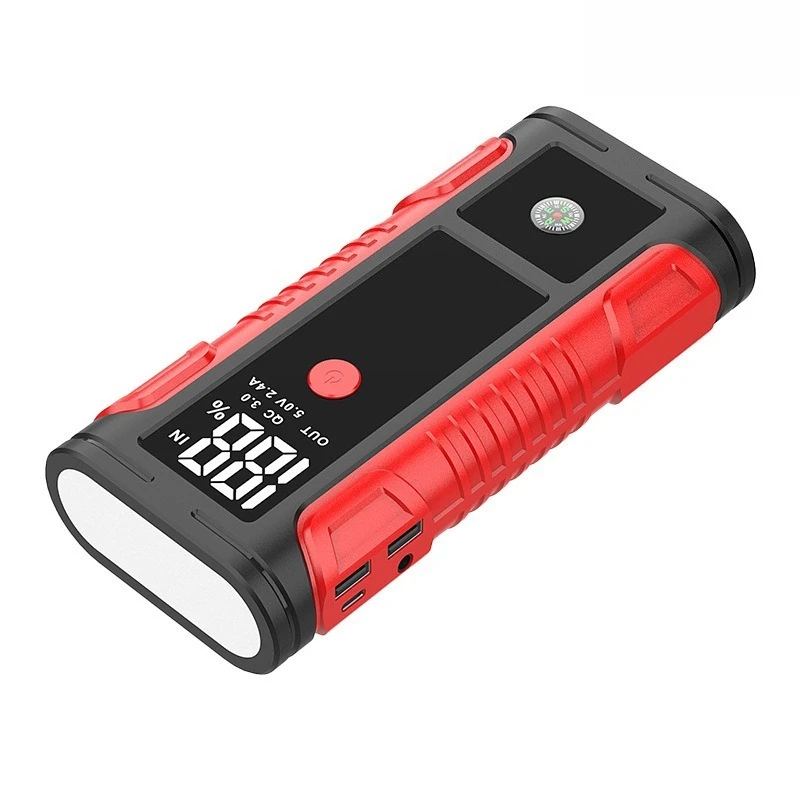 12V 10Ah Car Emergency Starting Power Supply Car Ignition Device Digital Display Power Bank Mobile Power Supply
