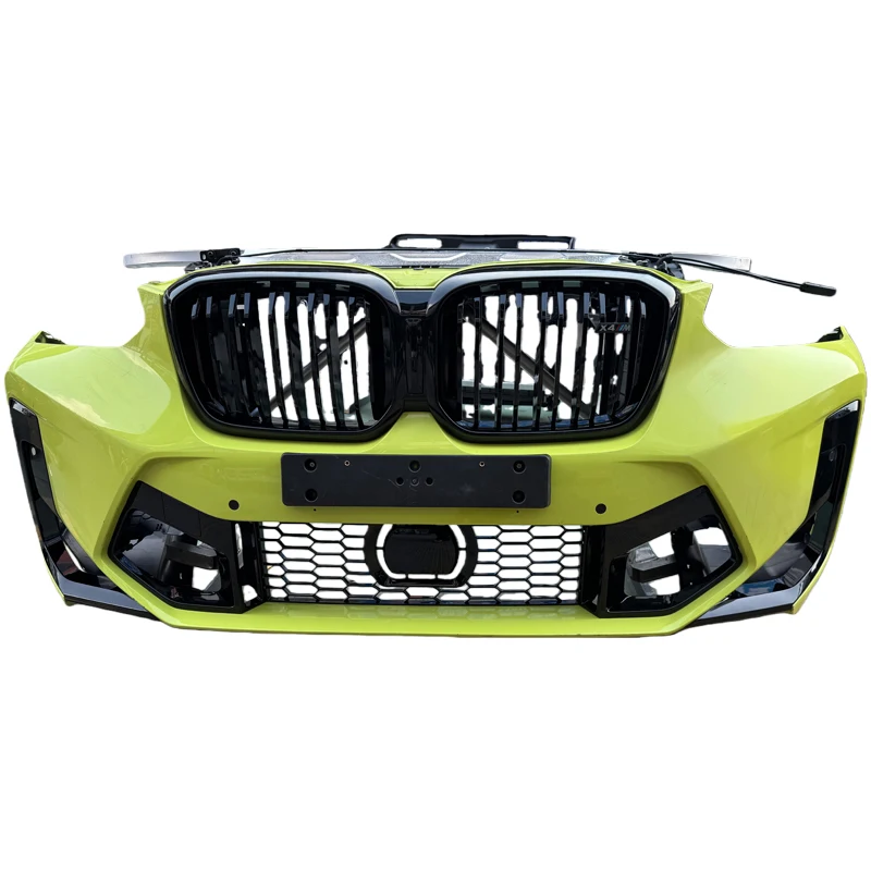 OEM Style Front Bumper Total Set for  X3 (F26/G02), Complete Car Body Kit Front End Module