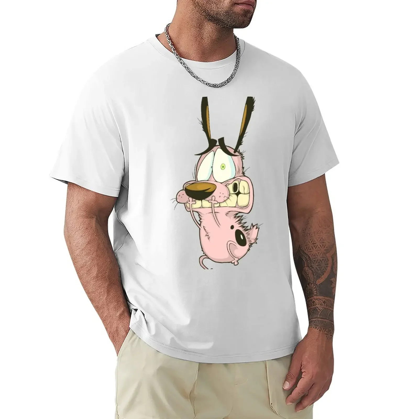 

Courage, 3 T-Shirt kawaii clothes summer tops mens cotton t shirts 2025 new model