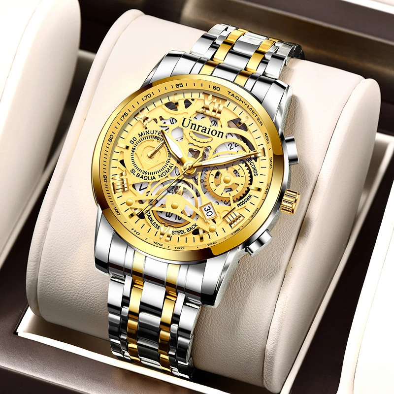 남성용 쿼츠 시계, 속이 비어 있는 디자인의 남성 비즈 - Luxury Watch Under 20000 리뷰 및 가격