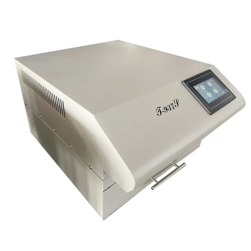 Smart Touch Screen Puhui T-937S Reflow Oven, Precise Temperature Control for PCB LED BGA Soldering Work