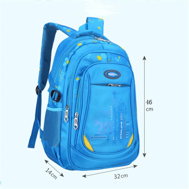 2024 New Children School Bags Kids Backpack In Primary Schoolbag For Teenager Boys Waterproof Backpacks Book Bag Mochila